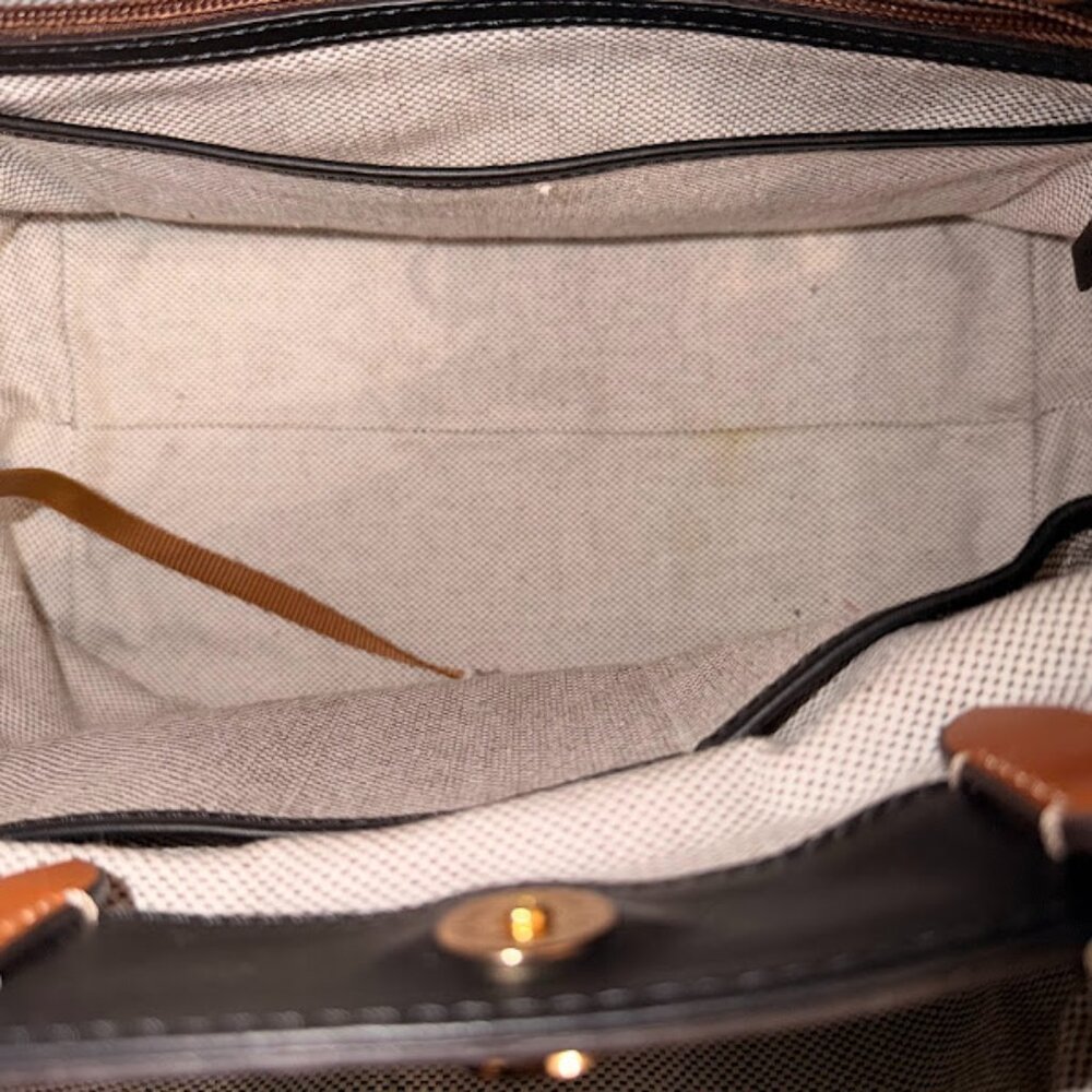 Stunning Dooney & Bourke Barlow Handbag~ City Collection~ Black Leather (Bin 2) - Picture 7 of 16